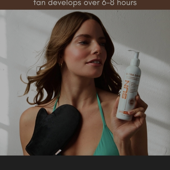 Two bottles Ultra Dark Self Tanner ,Tan for Face, Body & legs, for Fair To Dark - Picture 5 of 8